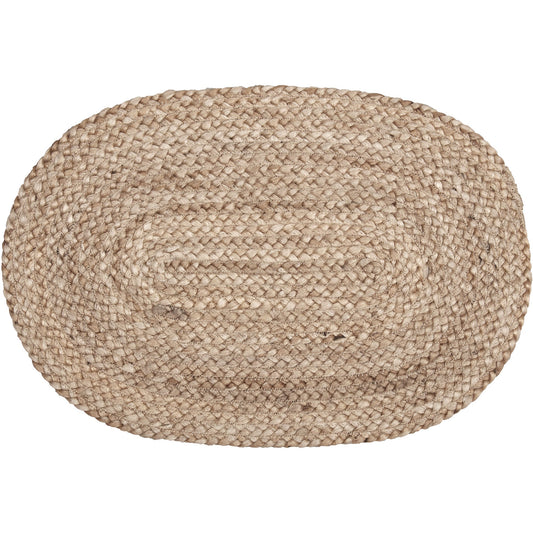 Natural Jute Placemat Set of 6 12x18
