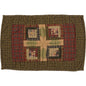 Tea Cabin Placemat Quilted Set of 6 12x18