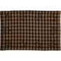 Black Star Placemat Set of 6 12x18