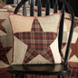 Abilene Star Quilted Pillow 16x16