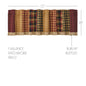 Connell Patchwork Valance 18x72
