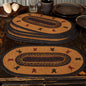 Heritage Farms Star Jute Placemat Set of 6 12x18