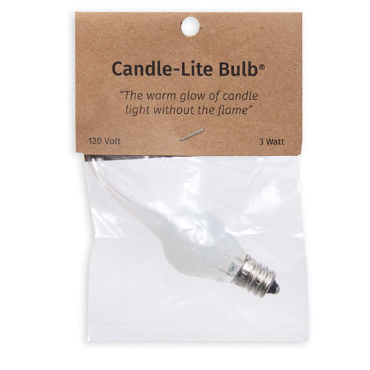 3 Watt Large Candle-Lite Light Bulb - Min of 12