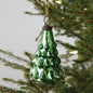 Christmas Tree Mercury Glass Ornament - Min of 4