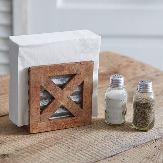 Barn Door Napkin Holder