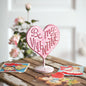 Be My Valentine Tabletop Sign