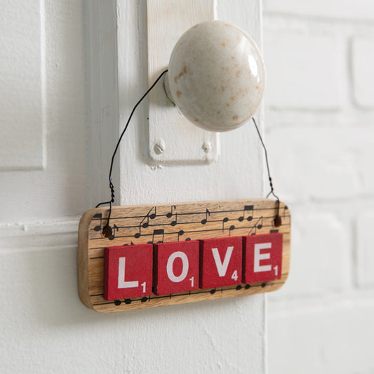 Melodic Love Tile Ornament
