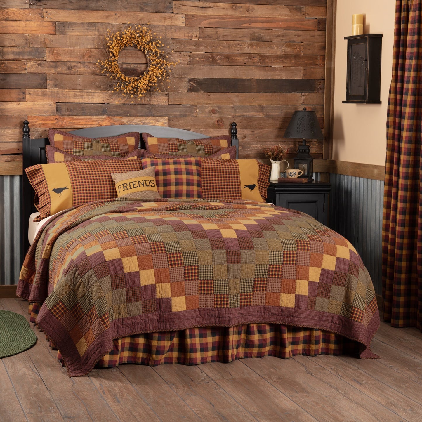 Heritage Farms Twin Quilt 68Wx86L