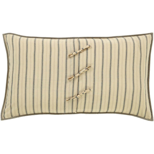 Sawyer Mill Charcoal King Sham 21x37