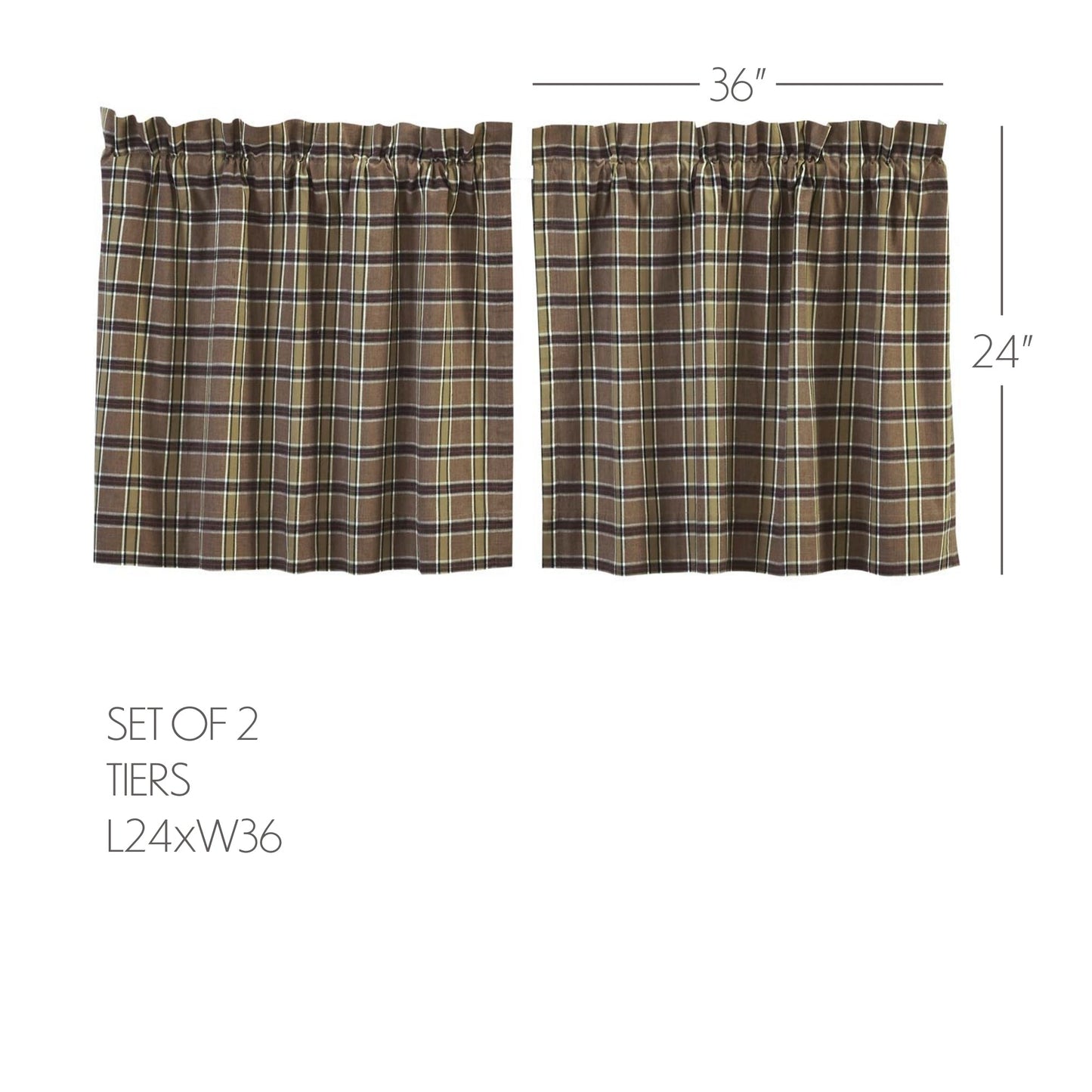 Wyatt Tier Set of 2 L24xW36
