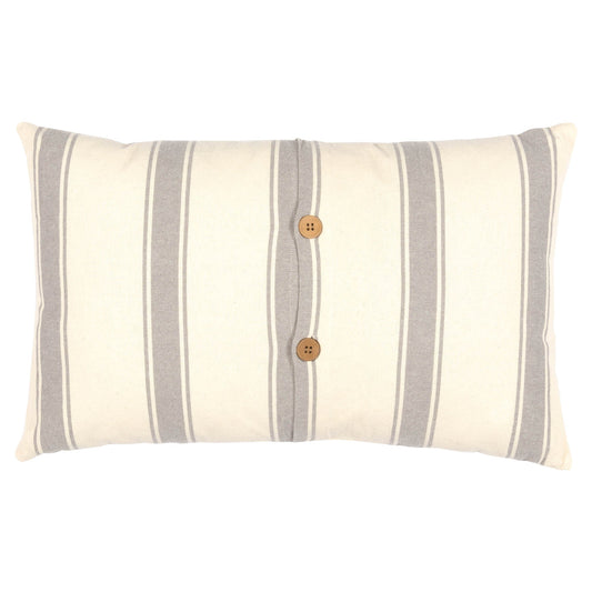 Grace Fabric Wide Stripe Pillow 14x22