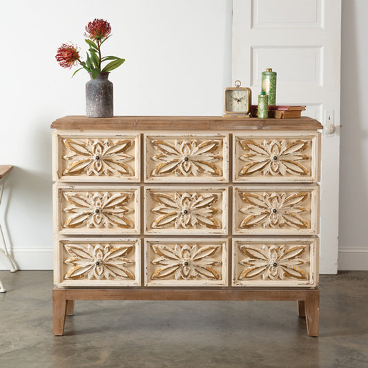 Charlemagne Flowered Chest