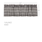 Annie Buffalo Black Check Valance 16x60
