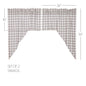 Annie Buffalo Grey Check Swag Set of 2 36x36x16