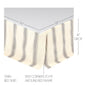Grace Twin Bed Skirt 39x76x16