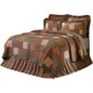 Crosswoods King Quilt 105Wx95L