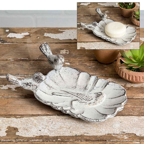 White Wren Soap Dish - Min of 2