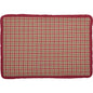 Jonathan Plaid Ruffled Placemat Set of 6 12x18