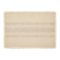 Yuletide Burlap Red Stripe Placemat Set of 6 13x19