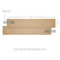 Greetings Jute Burlap Tan Runner 12x72