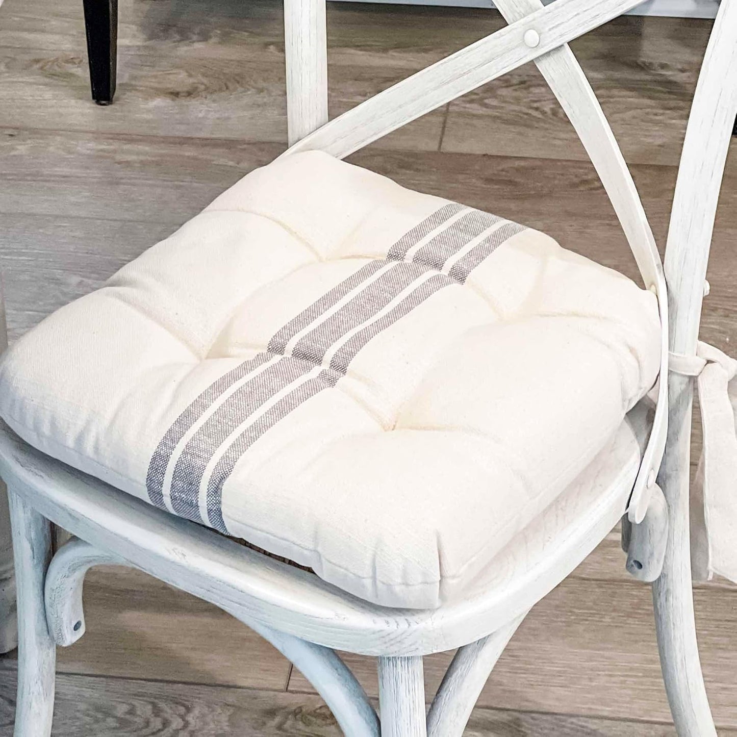 Market Place Gray Chair Pad