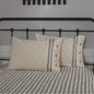 Market Place Gray Standard Sham 27Lx21W