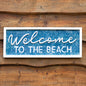Welcome to the Beach Wall Sign