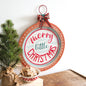 Merry Little Christmas Ornament Sign