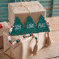 Joy Love Peace Decorative Wood Beads