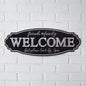 Comical Welcome Wall Sign