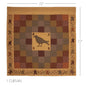 Heritage Farms Applique Crow and Star Shower Curtain 72x72