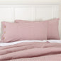 Farmhouse Ticking Red King Sham 37Lx21W