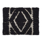 Obsidian Hand Woven Lumbar Pillow