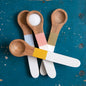 Set of Four Wooden Teaspoons - Set of 4