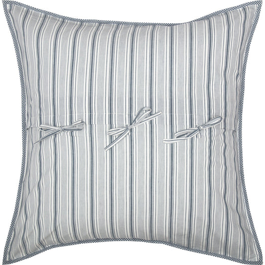 Sawyer Mill Blue Quilted Euro Sham 26x26