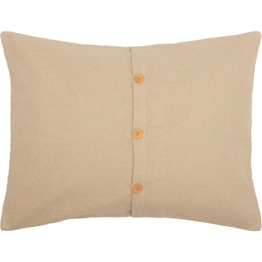 Burlap Vintage Standard Sham 21x27