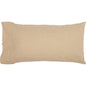 Burlap Vintage King Pillow Case Set of 2 21x40