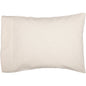 Burlap Antique White Standard Pillow Case Set of 2 21x30