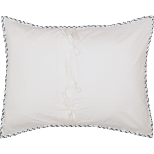 Sawyer Mill Blue Ticking Stripe Standard Sham 21x27