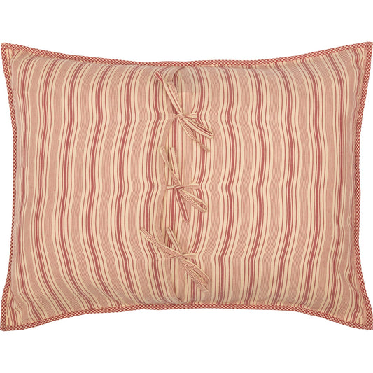 Sawyer Mill Red Standard Sham 21x27