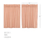 Sawyer Mill Red Ticking Stripe Tier Set of 2 L36xW36
