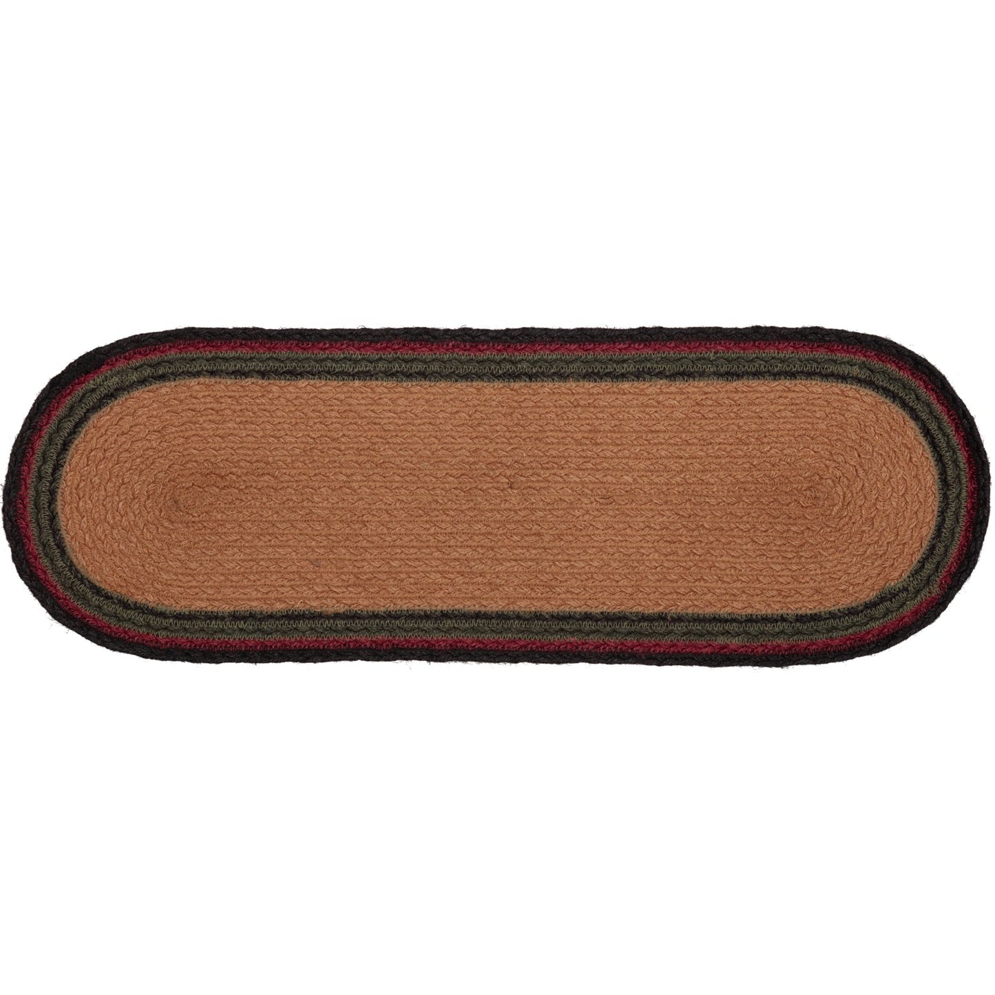 Wyatt Stenciled Bear Jute Runner 8x24