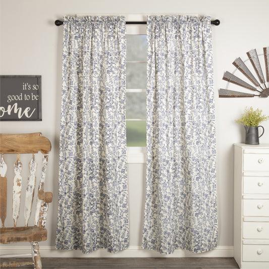 Doylestown Floral Panel Set of 2 84Lx40W