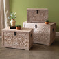 Set of Three Clarabelle Storage Chests