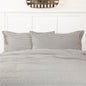 Farmhouse Ticking Gray King Sham 37Lx21W