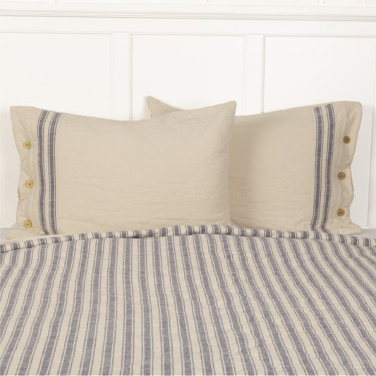 Market Place Blue Standard Sham 27Lx21W
