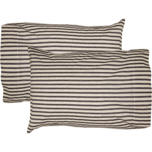 Ashmont Ticking Stripe Standard Pillow Case Set of 2 21x30