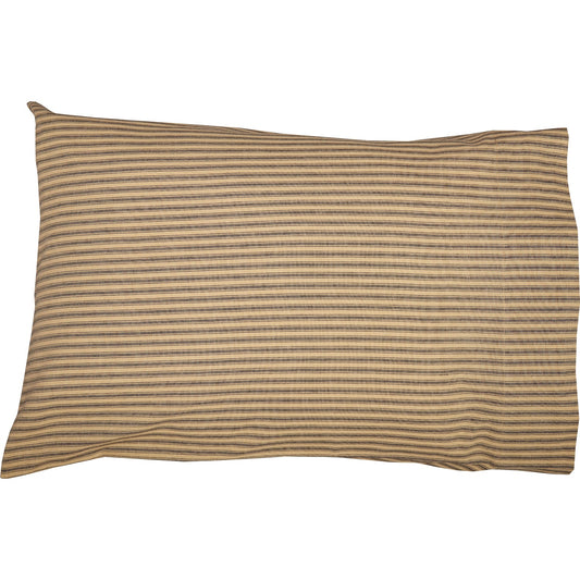Farmhouse Star Standard Pillow Case w/Applique Star Set of 2 21x30