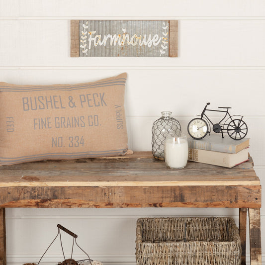 Grace Feed Grain Sack Pillow