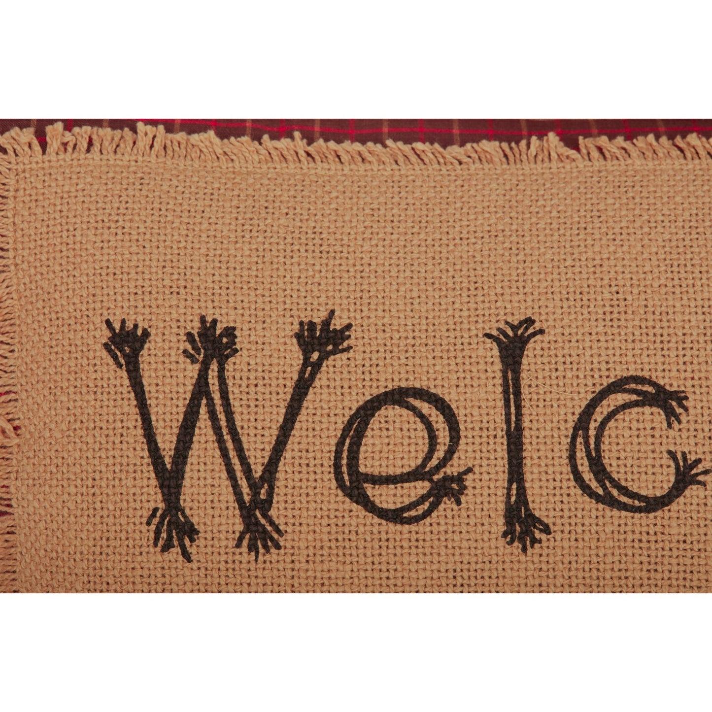 Landon Welcome to Our Patch Farmhouse Decorative Throw Pillow 14x22 Inch Autumn Fall Harvest Seasonal Accent Cushion